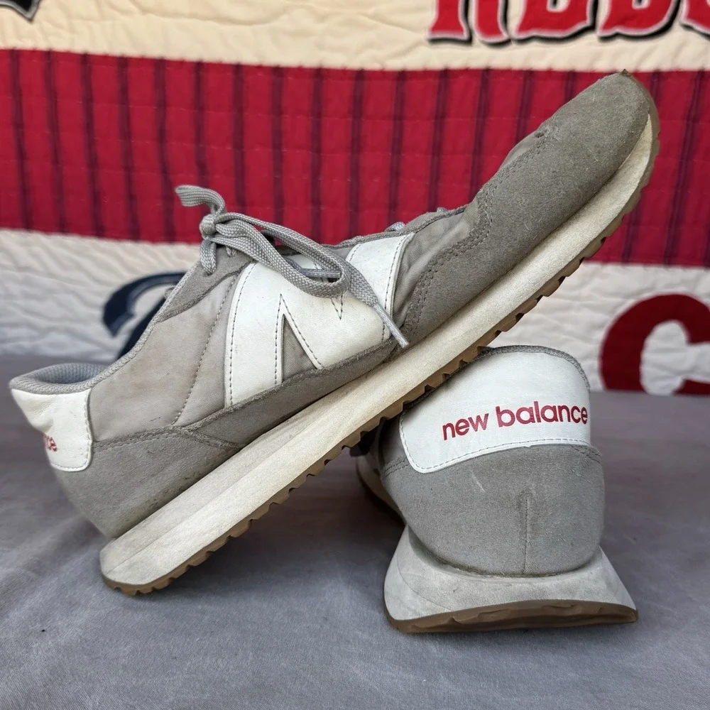 Size 12 - New Balance Shoes Men 237 V1 Marblehead MS237GE Grey/White‎
